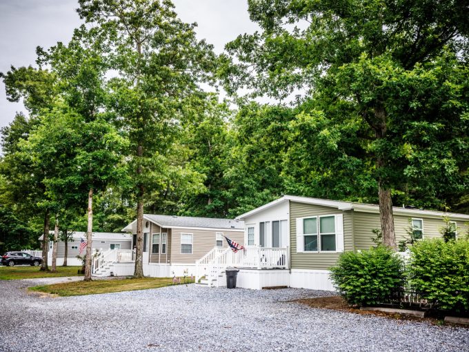 Street view of homes at Carol Lynn Resorts East