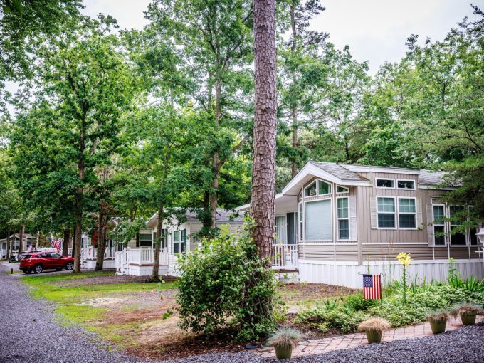 Street view of homes at Carol Lynn Resorts East