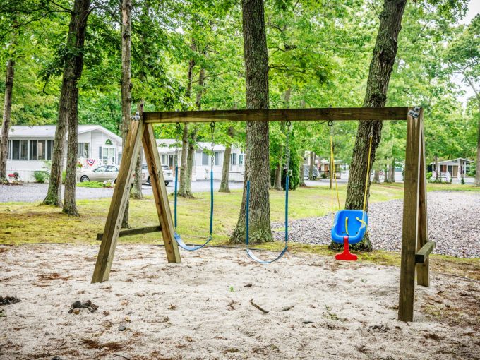 view of a swing