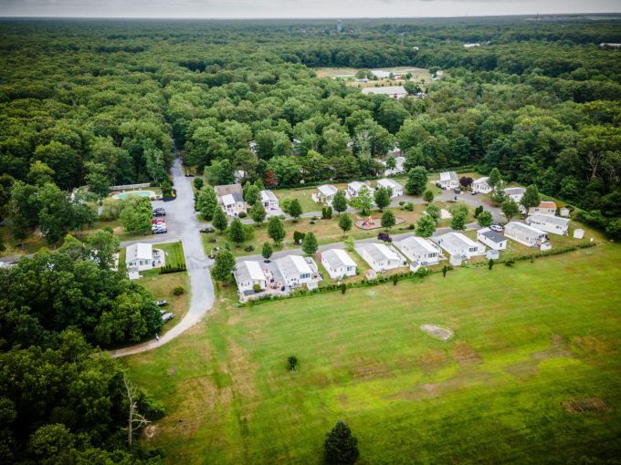 aerial view of Carol Lynn Resorts East