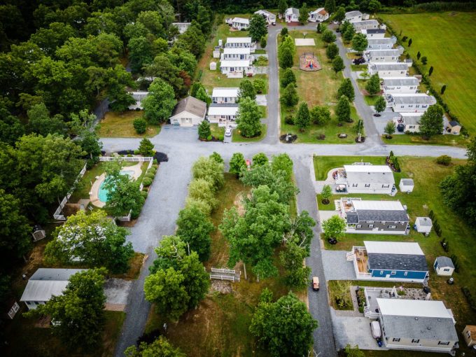 aerial view of Carol Lynn Resorts East