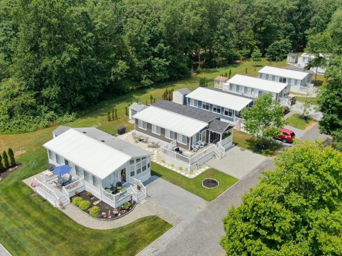 aerial view of homes at Carol Lynn Resorts East