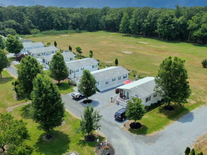 aerial view of homes at Carol Lynn Resorts East