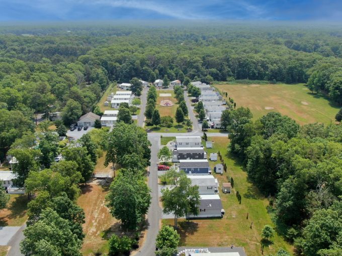 aerial view of homes at Carol Lynn Resorts East