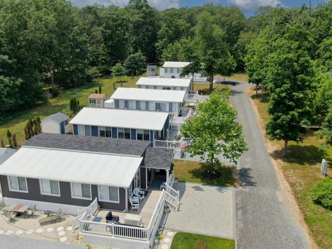 aerial view of homes at Carol Lynn Resorts East